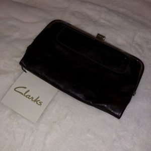 Clark’s Brown Leather Clutch
